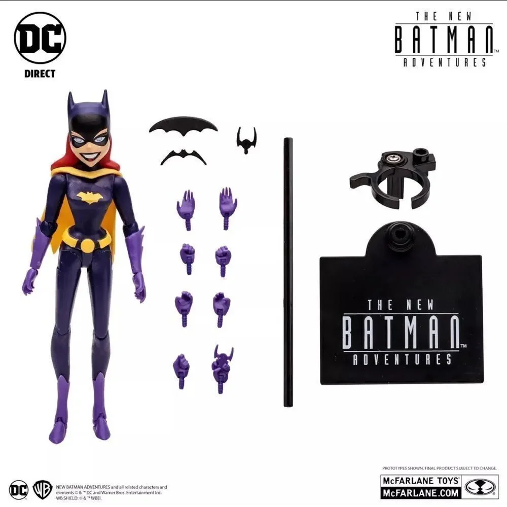 Mcfarlane Toys DC The New Batman Adventures Batgirl Platinum Edition Figure Toy​